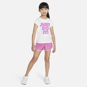 Nike Swoosh Logo Tempo Shorts Set Little Kids 2-Piece Dri-FIT Set 36L063-AFN