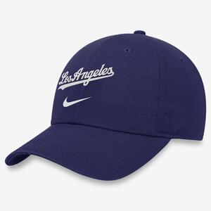 Los Angeles Dodgers Heritage86 Wordmark Swoosh Men&#039;s Nike MLB Adjustable Hat NK124EULD-WM0
