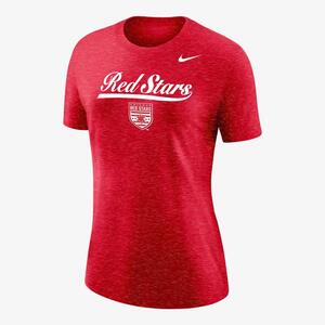 Chicago Red Stars Women&#039;s Nike Soccer Varsity T-Shirt W110516862-CHI