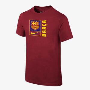 FC Barcelona Big Kids&#039; (Boys&#039;) Nike Soccer T-Shirt B113776556-FCB
