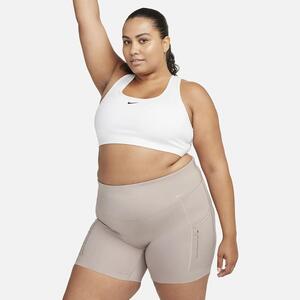 Nike Go Women&#039;s Firm-Support High-Waisted 8&quot; Biker Shorts with Pockets (Plus Size) DX3512-272