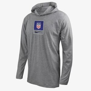 USWNT Men&#039;s Nike Soccer Long-Sleeve Hooded T-Shirt M121736213-USW
