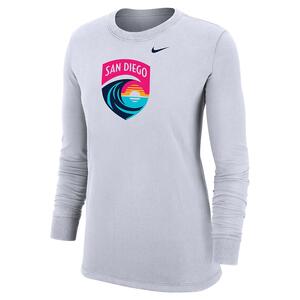 San Diego Wave Women&#039;s Nike Soccer Long-Sleeve T-Shirt W121036339-SDW