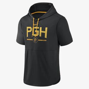 Nike City Connect (MLB Pittsburgh Pirates) Men&#039;s Short-Sleeve Pullover Hoodie NKGS01YGPTB-NH2
