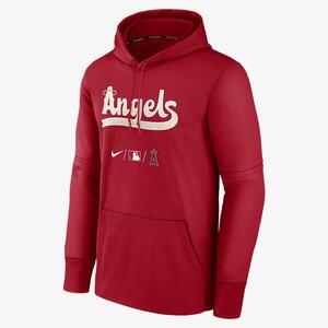 Nike Therma City Connect (MLB Los Angeles Angels) Men&#039;s Pullover Hoodie NAC3163NANG-1M3