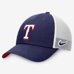 Texas Rangers Heritage86 Men&#039;s Nike MLB Trucker Adjustable Hat NK1807V6TER-KZ3