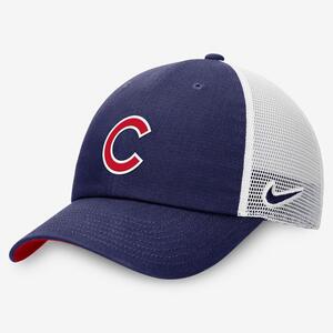 Chicago Cubs Heritage86 Men&#039;s Nike MLB Trucker Adjustable Hat NK1807V6EJ-KZ3