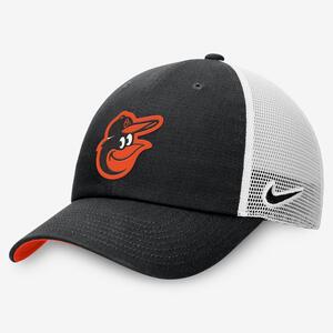 Baltimore Orioles Heritage86 Men&#039;s Nike MLB Trucker Adjustable Hat NK1807V8OLE-KZ3