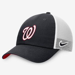 Washington Nationals Heritage86 Men&#039;s Nike MLB Trucker Adjustable Hat NK1807V4WTL-KZ3