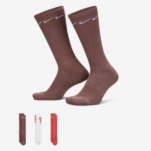 Nike Everyday Plus Cushioned Crew Socks (3 Pairs) DH3822-909