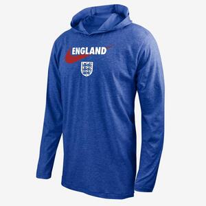England Men&#039;s Nike Soccer Long-Sleeve Hooded T-Shirt M121736565-ENG