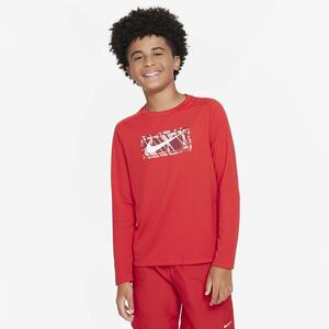 Nike Dri-FIT Multi Big Kids&#039; (Boys&#039;) Long-Sleeve Top FD3927-657