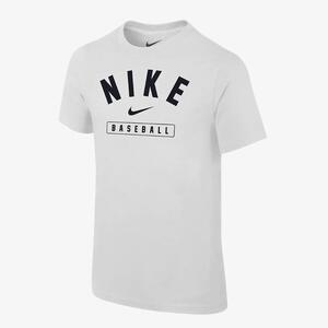 Nike Baseball Big Kids&#039; (Boys&#039;) T-Shirt B11377P387-WHT