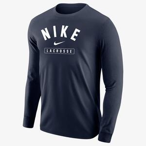 Nike Lacrosse Men&#039;s Long-Sleeve T-Shirt M12333P336-NVY