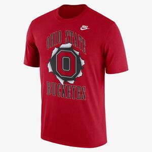 Ohio State Back 2 School Men&#039;s Nike College Crew-Neck T-Shirt FJ7935-657