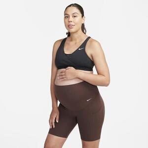 Nike Zenvy (M) Women&#039;s Gentle-Support High-Waisted 8&quot; Biker Shorts with Pockets (Maternity) DV9433-227