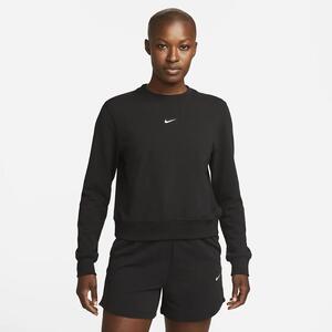 Nike Dri-FIT One Women&#039;s Crew-Neck French Terry Sweatshirt FB5125-010