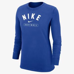 Nike Softball Women&#039;s Long-Sleeve T-Shirt W12103P384-ROY