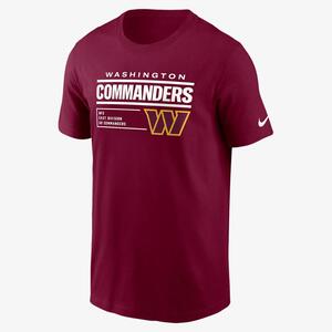 Washington Commanders Division Essential Men&#039;s Nike NFL T-Shirt N19967P9E-E0L