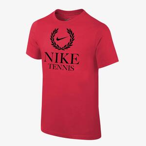 Nike Tennis Big Kids&#039; (Boys&#039;) T-Shirt B11377TNRL-RED