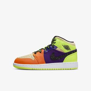 Air Jordan 1 Mid SE Big Kids&#039; Shoes FD8795-700