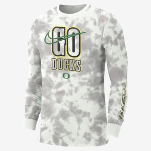 Oregon Back 2 School Men&#039;s Nike College Crew-Neck Long-Sleeve T-Shirt FJ7971-121