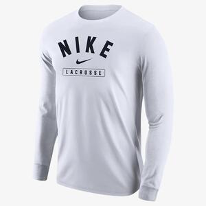 Nike Lacrosse Men&#039;s Long-Sleeve T-Shirt M12333P336-WHT