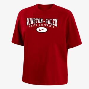 Winston-Salem Women&#039;s Nike College Boxy T-Shirt W11122P750H-WNS