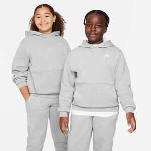 Nike Sportswear Club Fleece Big Kids&#039; Pullover Hoodie (Extended Size) FD3001-063