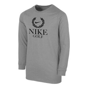 Nike Golf Big Kids&#039; (Boys&#039;) Long-Sleeve T-Shirt B12461NGRL-DGH