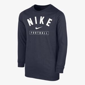 Nike Football Big Kids&#039; (Boys&#039;) Long-Sleeve T-Shirt B12461P388-NVY