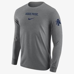 North Carolina A&amp;T Men&#039;s Nike College Long-Sleeve T-Shirt M12333P741H-NCA