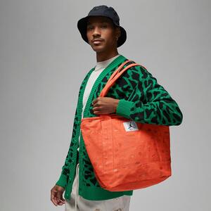Jordan Flight Printed Recycled Cotton Carryall Tote Recycled Water Resistant Tote Bag (38L) WA0785-N6F