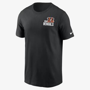 Cincinnati Bengals Blitz Team Essential Men&#039;s Nike NFL T-Shirt N19900A9A-056