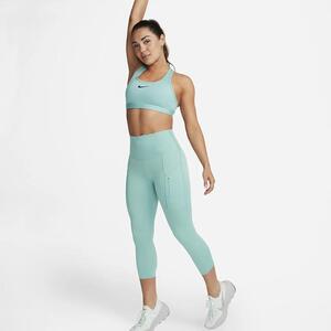 Nike Go Women&#039;s Firm-Support High-Waisted Cropped Leggings with Pockets DQ5881-309
