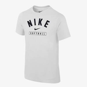 Nike Softball Big Kids&#039; (Boys&#039;) T-Shirt B11377P391-WHT