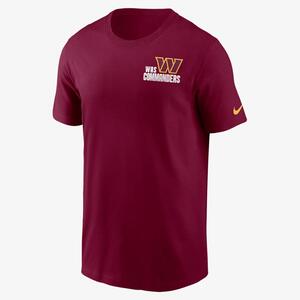 Washington Commanders Blitz Team Essential Men&#039;s Nike NFL T-Shirt N19967P9E-056