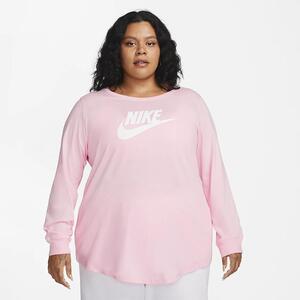 Nike Sportswear Club Women&#039;s Long-Sleeve T-Shirt (Plus Size) FJ0443-690