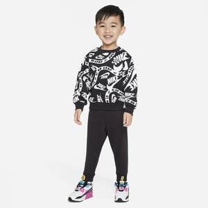 Nike Sportswear Club Printed Set Toddler 2-Piece Crew Set 76L168-023