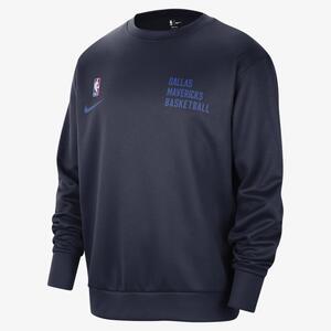 Dallas Mavericks Spotlight Men&#039;s Nike Dri-FIT NBA Crew-Neck Sweatshirt DX9623-419