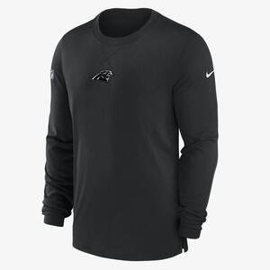 Carolina Panthers Sideline Men’s Nike Dri-FIT NFL Long-Sleeve Top 00MB00A9D-0BT