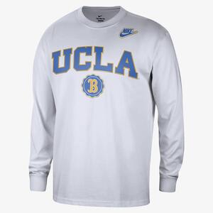 UCLA Max90 Men&#039;s Nike College Crew-Neck Long-Sleeve T-Shirt FJ7909-100