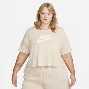 Nike Sportswear Essential Women&#039;s Cropped Logo T-Shirt (Plus Size) FB2959-126