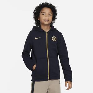 Chelsea FC Club Fleece Big Kids&#039; (Boys&#039;) Nike Full-Zip Hoodie DV4609-426