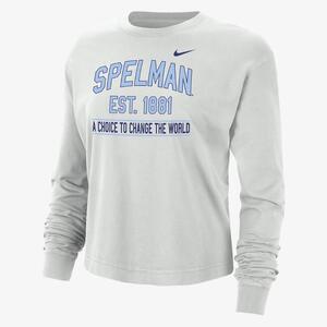 Spelman Women&#039;s Nike College Boxy Long-Sleeve T-Shirt ZWF8933P984H-SPE