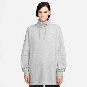 Nike Sportswear Club Fleece Women&#039;s Oversized Mock-Neck Sweatshirt FB8664-063
