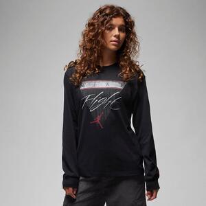 Jordan Women&#039;s Long-Sleeve Graphic T-Shirt FD7205-010