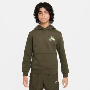 Nike Sportswear Club+ Big Kids&#039; Pullover Hoodie FD3184-325