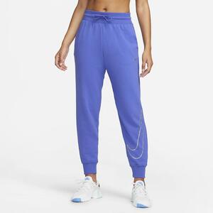 Nike Dri-FIT One Women&#039;s High-Waisted 7/8 French Terry Graphic Pants FB5575-413