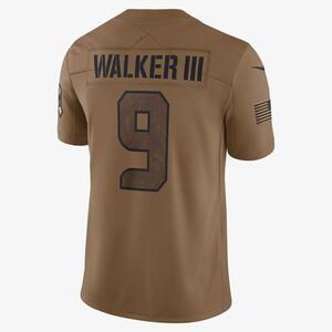 Kenneth Walker III Seattle Seahawks Salute to Service Men&#039;s Nike Dri-FIT NFL Limited Jersey 01AV2EAF3U-VS0